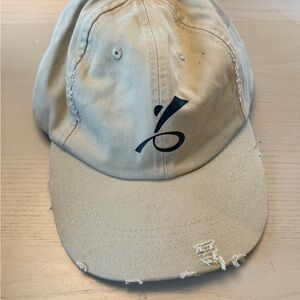 Distressed Style Tan Cap